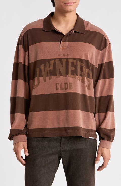 Owners Club Stripe Rugby Top