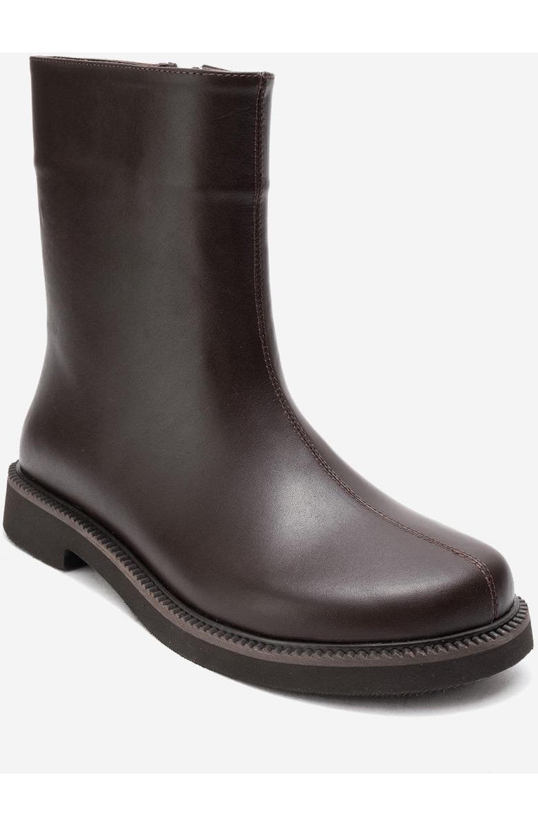 Forever & Always Shoes Lucano Leather Ankle Boot, Main, color, Brown