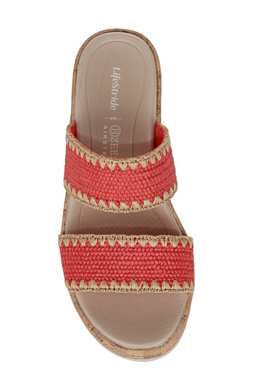 Bzees Resort Sandal In Coral