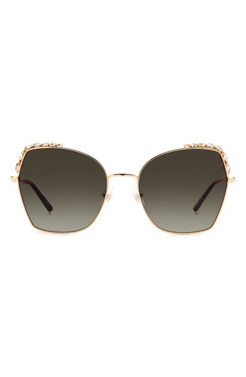 59mm Square Sunglasses
