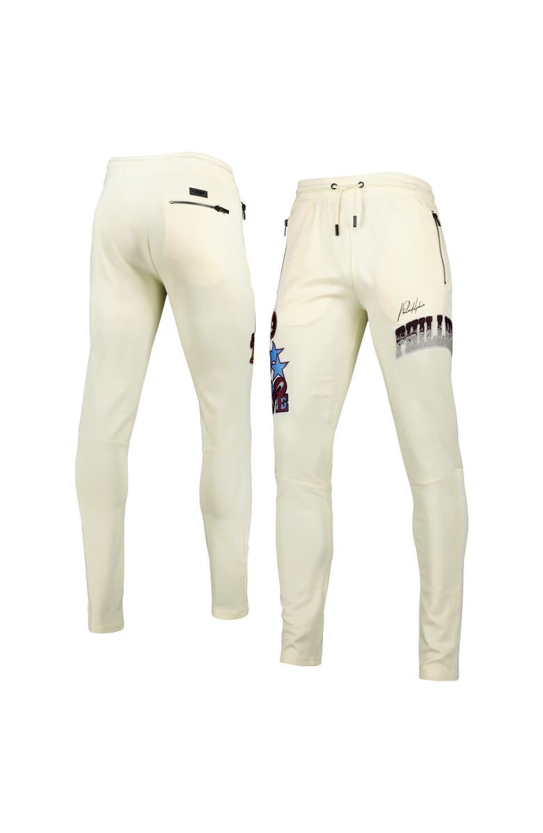 PRO STANDARD Men's Pro Standard Cream Philadelphia Phillies Hometown Track Pants, Main, color,
