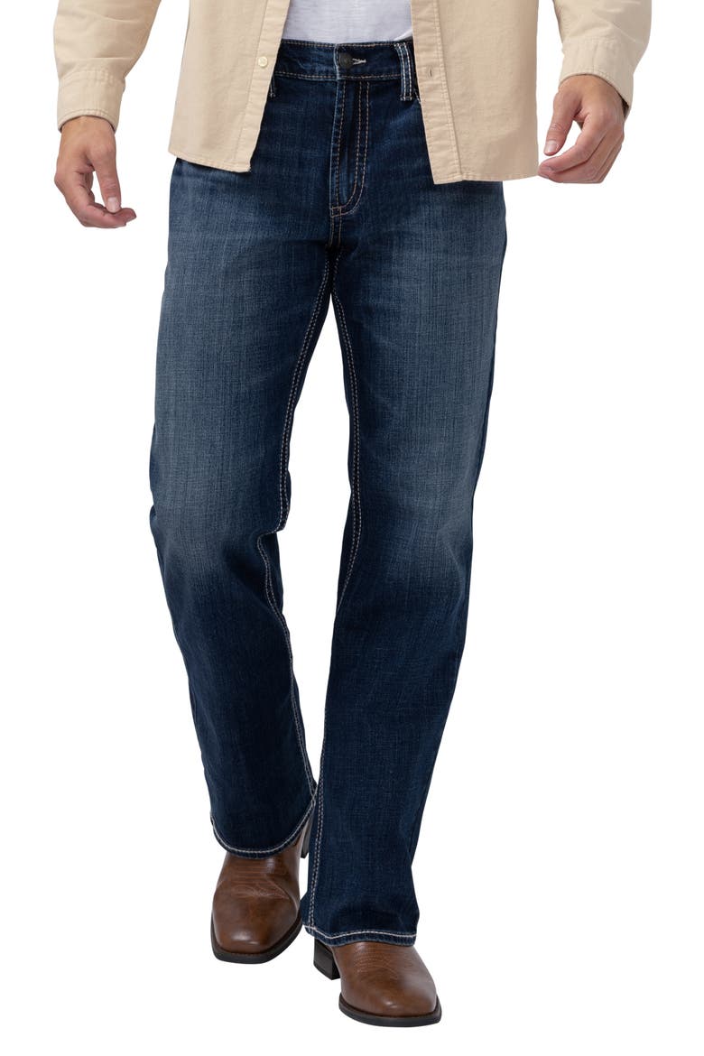 Zac Relaxed Fit Straight Leg Jeans, Main, color, BOLD