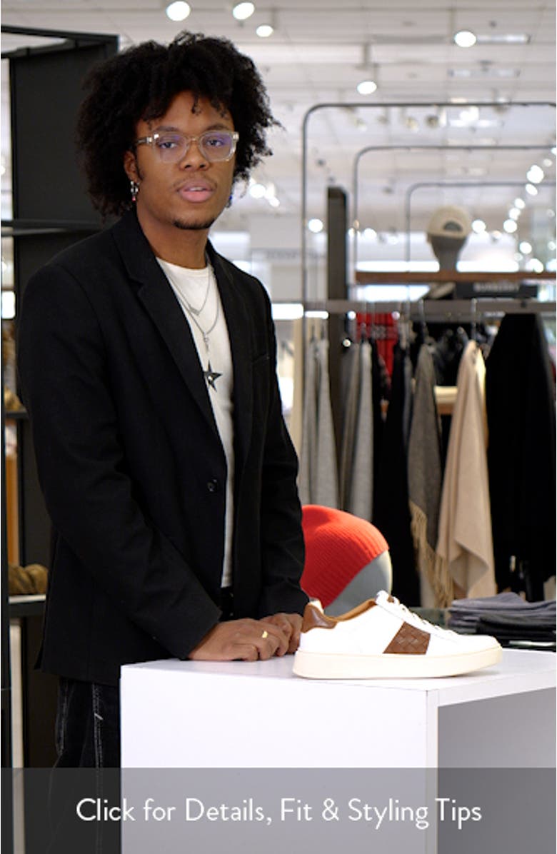 Oliver Woven Panel Sneaker, sales video thumbnail