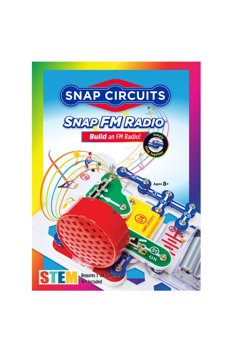 FM Radio Build STEM Kit, Main, color, Multicolored