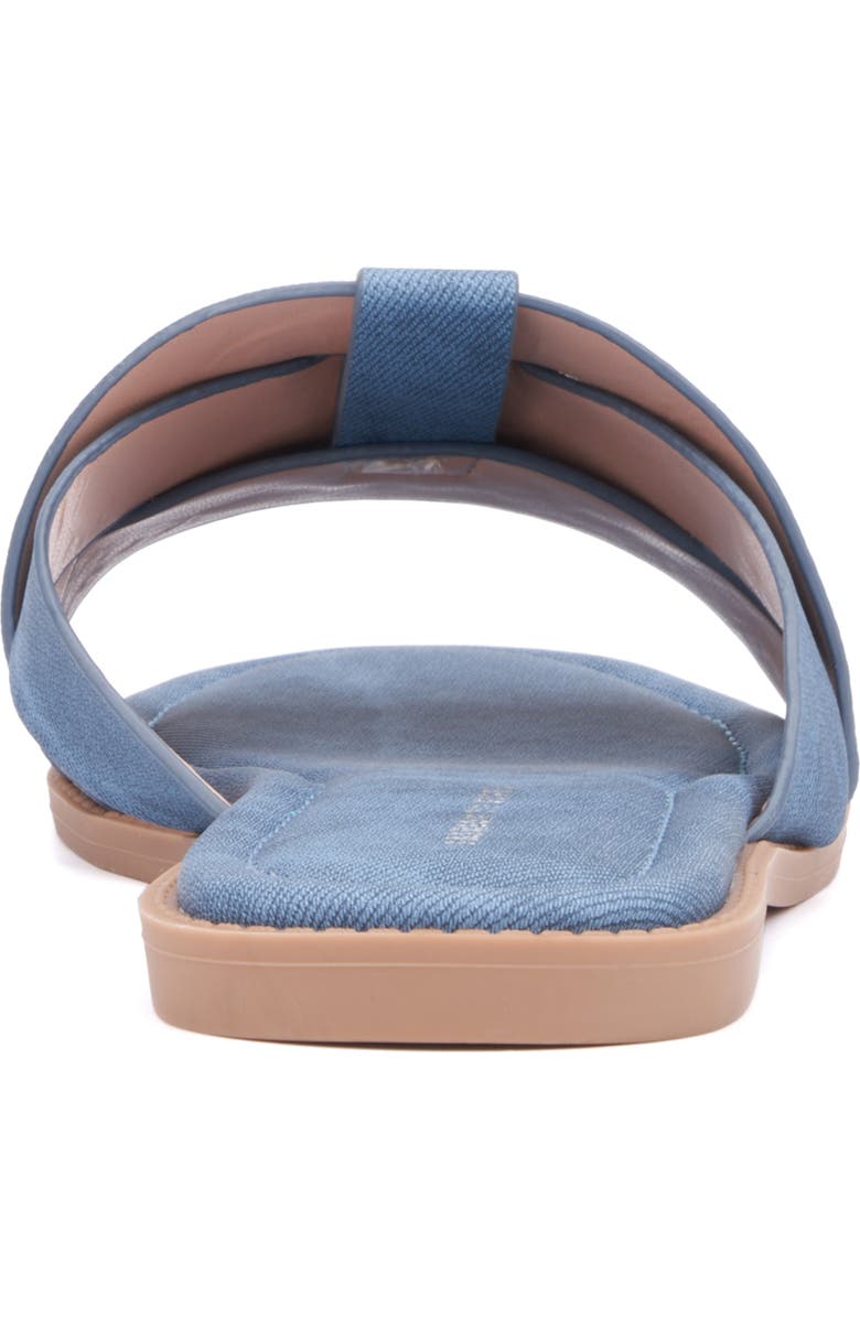 Fashion to Figure Tiana Slide Sandal - Wide Width, Alternate, color, Medium Blue