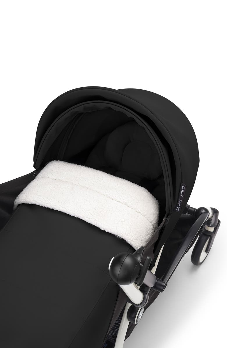 Stokke YOYO³ From Newborn to Toddler Stroller $688 Value, Alternate, color, Black