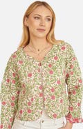 Yumi Reversible Floral Quilted Jacket