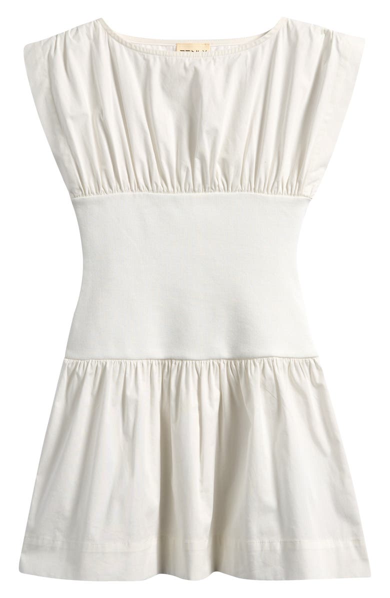 TENLY Kids' Poplin Minidress, Main, color, White