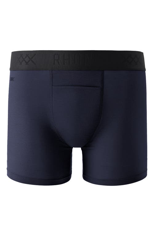 Rhone C.o.r. 4-inch Boxer Briefs In Blue
