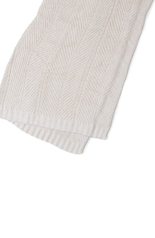 BAREFOOT DREAMS BAREFOOT DREAMS COZYCHIC® HERRINGBONE THROW BLANKET