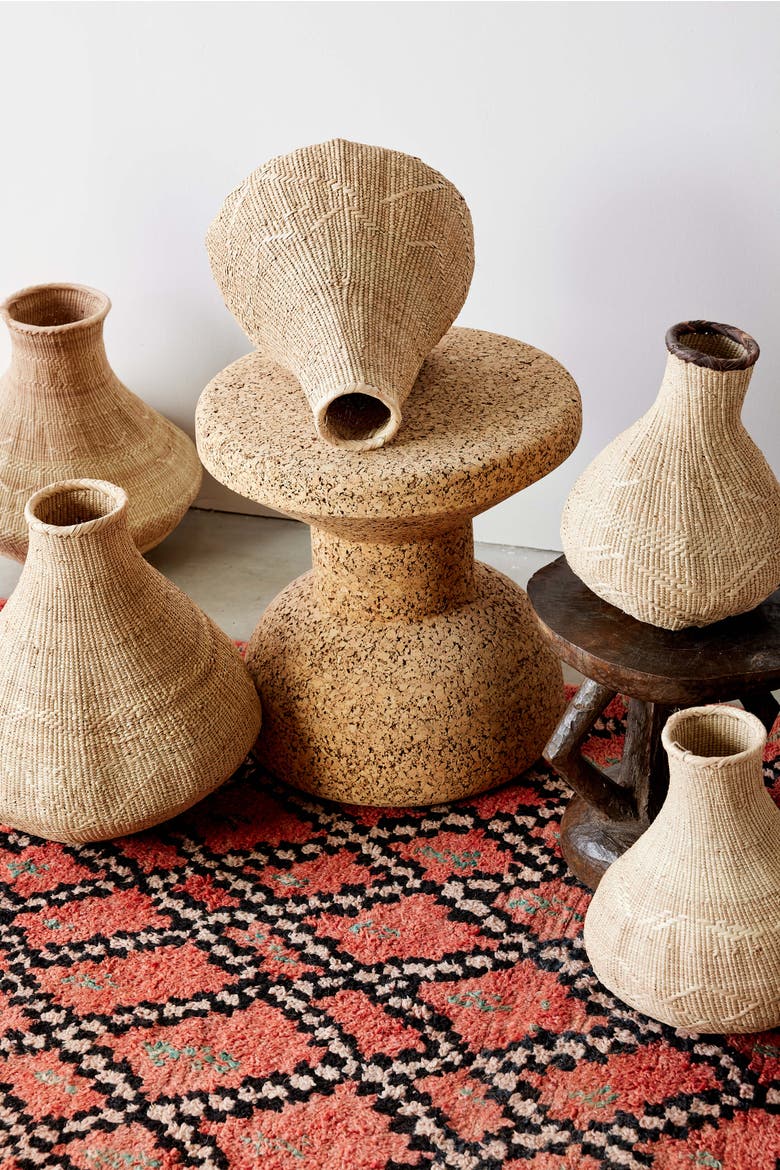 Binga Nongo Natural Woven Gourd Basket, Alternate, color, Natural - Medium