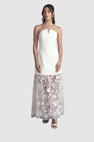 Coast Bandeau Wedding Maxi Dress