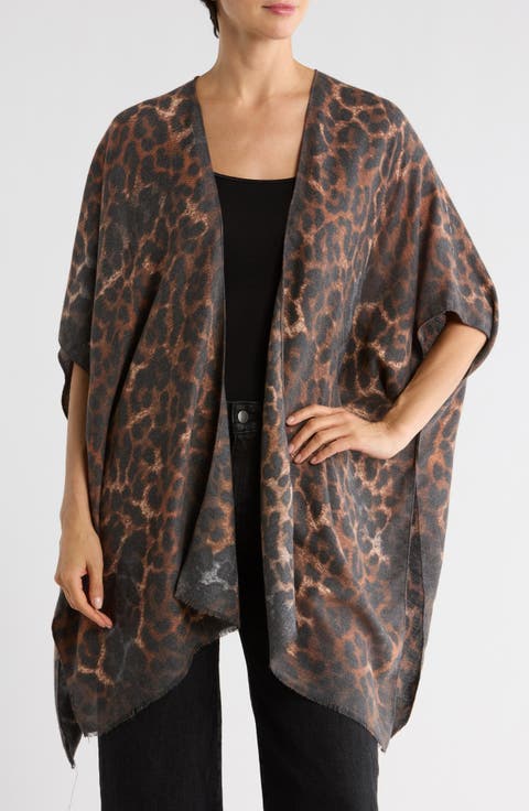 Brushstroke Leopard Topper