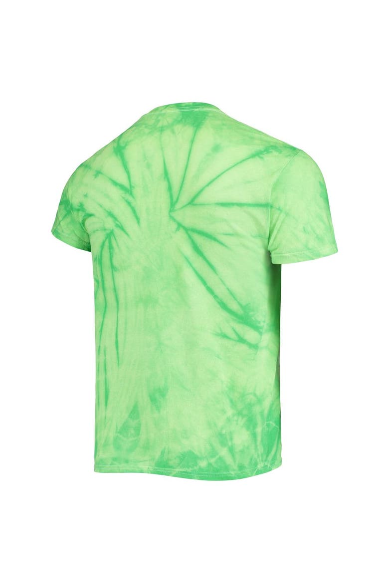 Men's Mitchell & Ness Green San Jose Clash Since '96 Tie-Dye T-Shirt, Alternate, color, Green