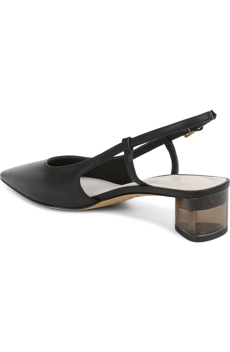 SARTO by Franco Sarto Amelie Slingback Pointed Toe Pump, Alternate, color, Black