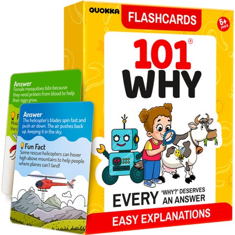 Why Questions Flashcards for Kids