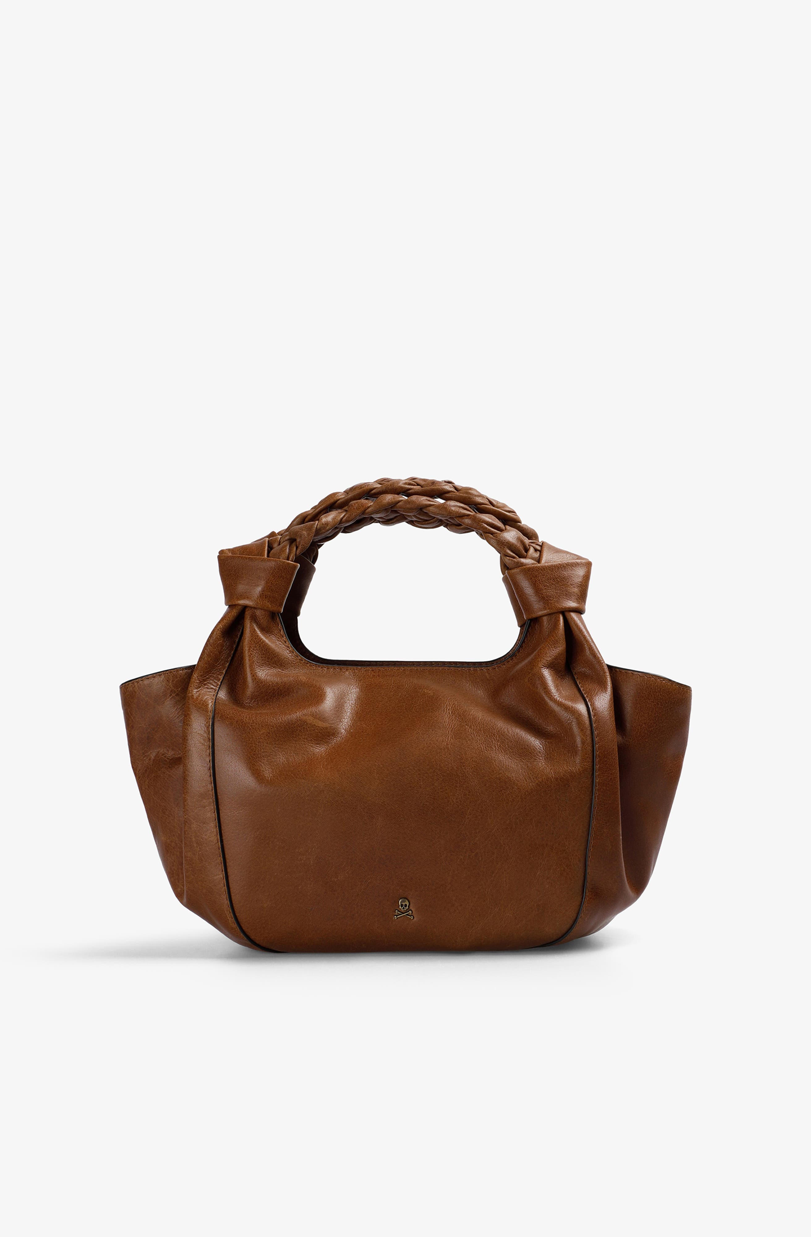 Scalpers Braidbasket Bag, Main, color, Brown