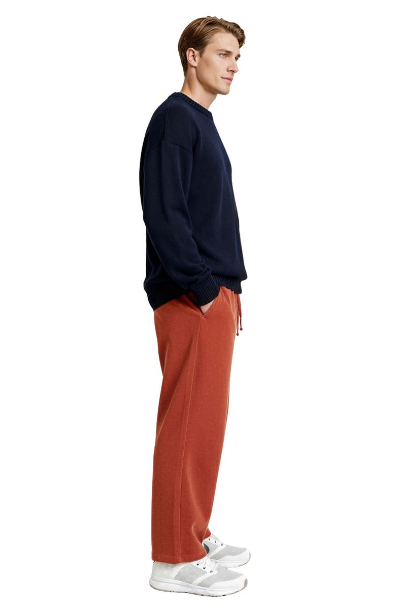 D.RT Oversize Crewneck Sweater, Alternate, color, Navy