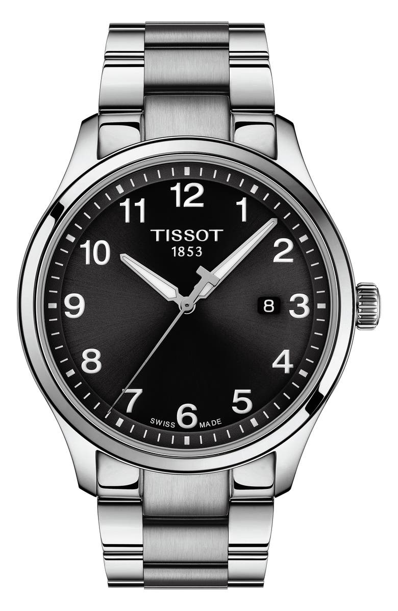 Tissot Gent XL Classic Bracelet Watch, 42mm, Main, color, 
