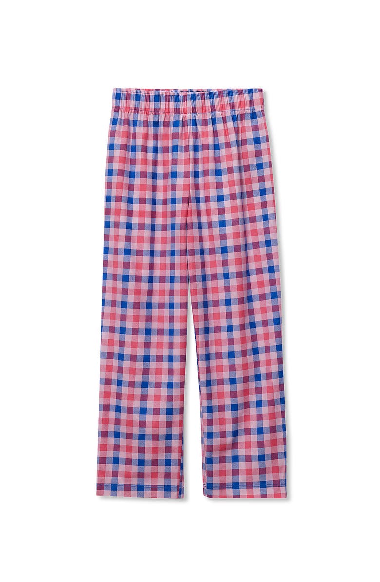 Lands' End Kids Flannel Pajama Pants, Main, color, Guava Pink Plaid
