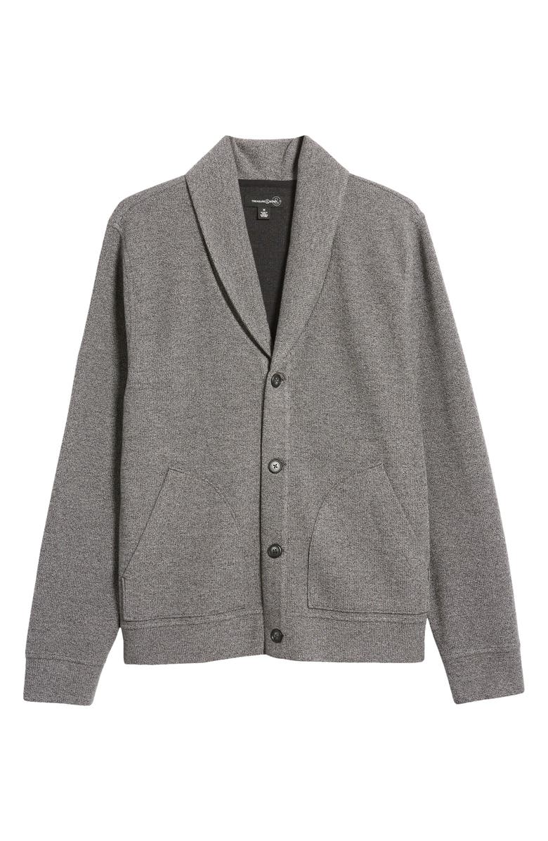 Treasure & Bond Textured Shawl Collar Cardigan, Alternate, color, 