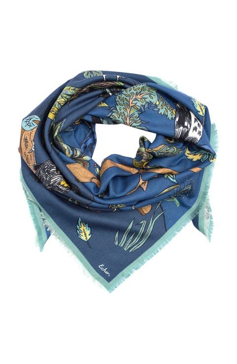 Park Visitors Oversized Square