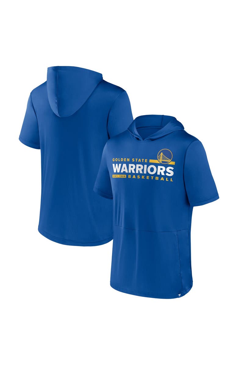 FANATICS Men's Fanatics Branded Royal Golden State Warriors Possession Hoodie T-Shirt, Main, color, 