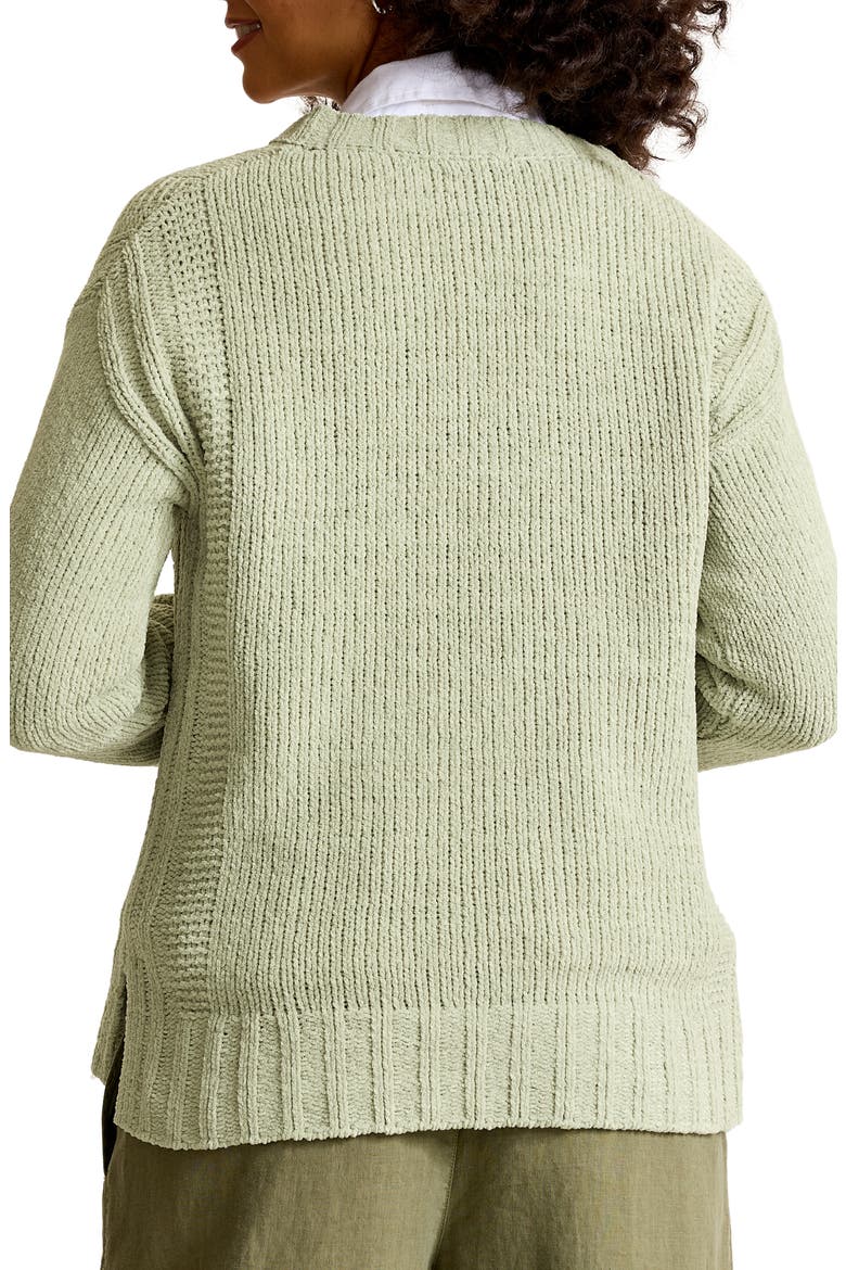Malibu Chenille Sweater, Alternate, color, HUSHED PINE