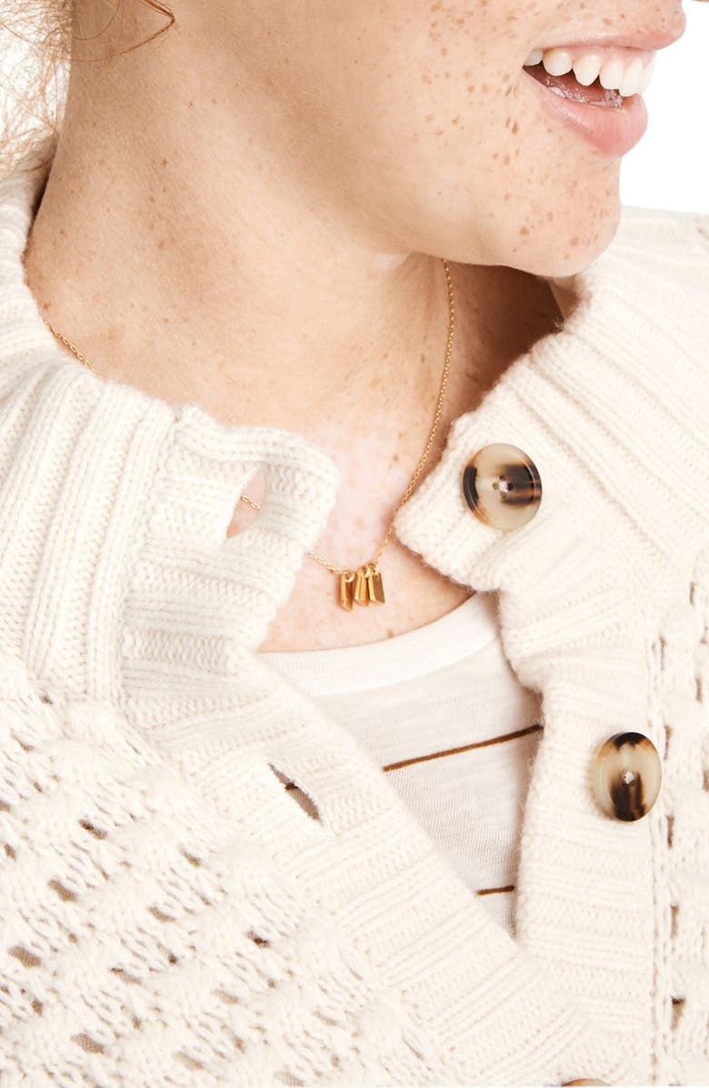 Madewell Surrey Bobble Cardigan Sweater, Alternate, color,