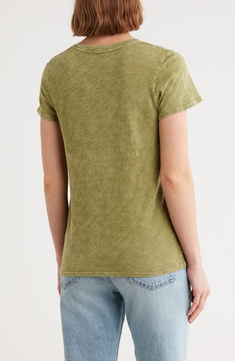 ATM Anthony Thomas Melillo Slub Cotton Jersey T-Shirt, Alternate, color, Juniper