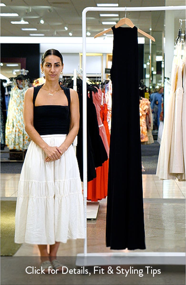 Racerback Maxi Dress, sales video thumbnail