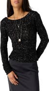 Free People Intimately FP Leading the Way Sequin Long Sleeve Tee