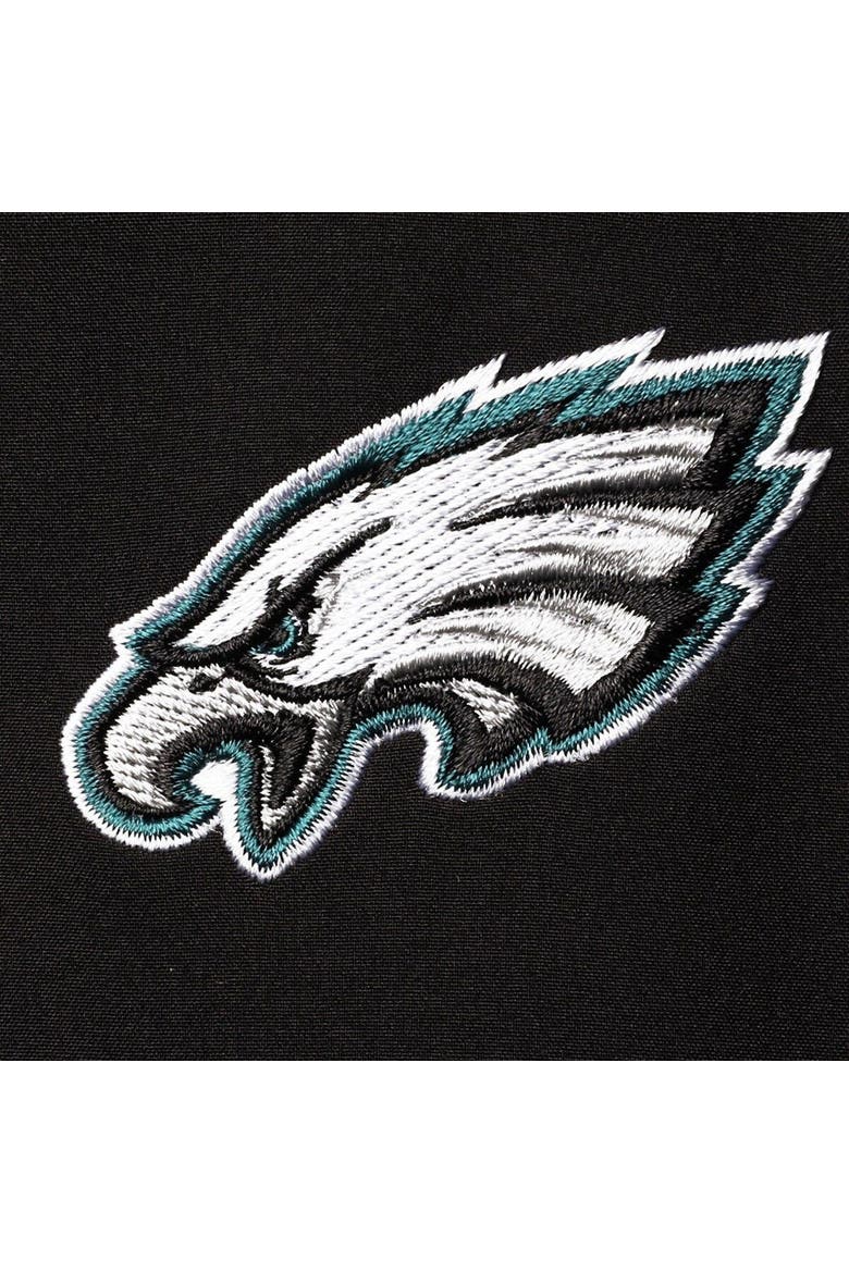 Men's Dunbrooke Black/Gray Philadelphia Eagles Big & Tall Alpha Full-Zip Hoodie Jacket, Alternate, color, Black