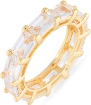 Sterling Forever Jada Cubic Zirconia Band Ring