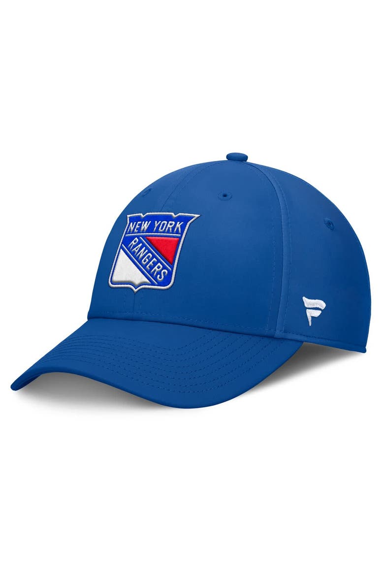 Men's Fanatics Royal New York Rangers Core Primary Logo Flex Hat, Main, color, Royal