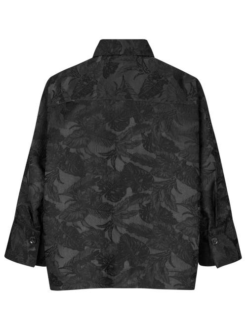 Masai Copenhagen Maidakaia Floral Jacket In Black