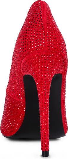 Alter Ego Rhinestone Pump