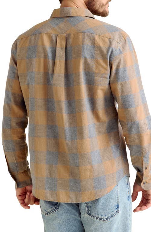 Billy Reid Pickwick Buffalo Check Cotton Button-up Shirt In Animal Print