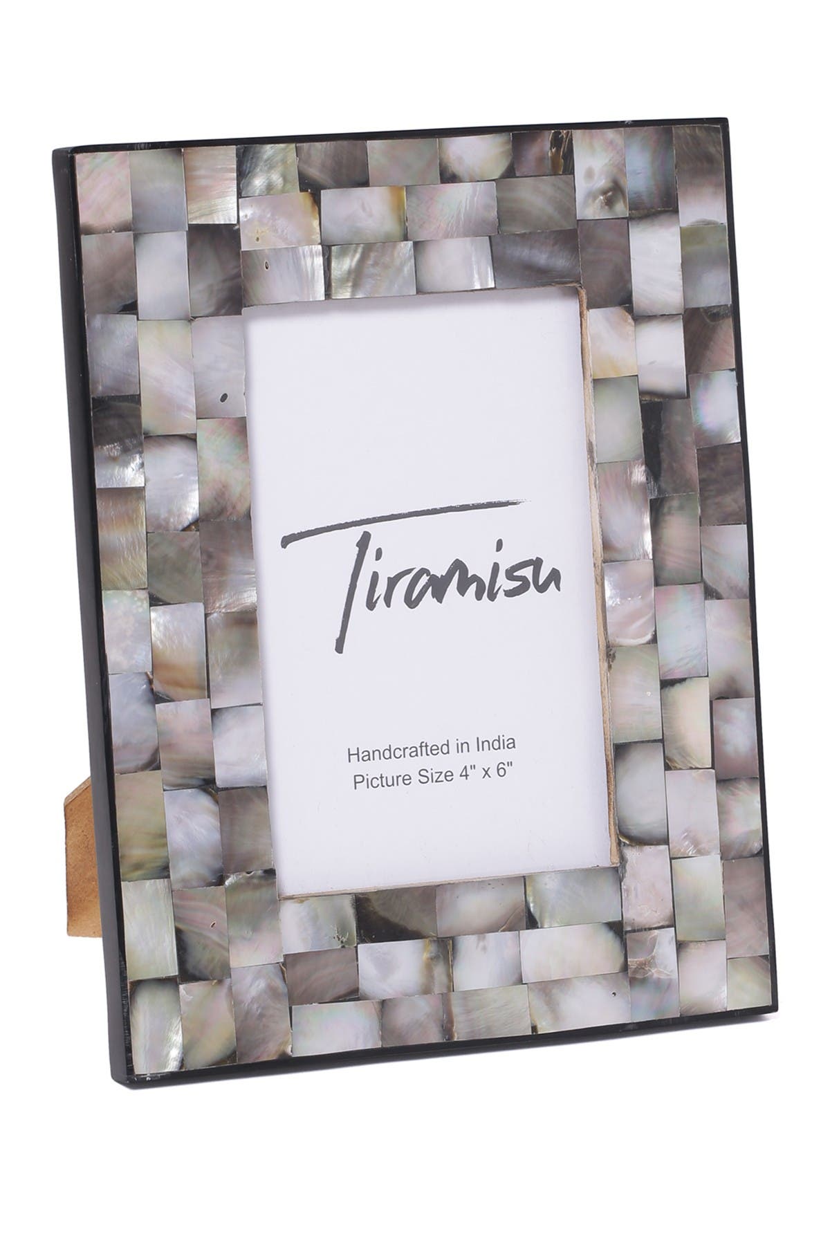 Tiramisu Mother-of-Pearl Picture Frame - Stack Bond Pattern | Nordstromrack