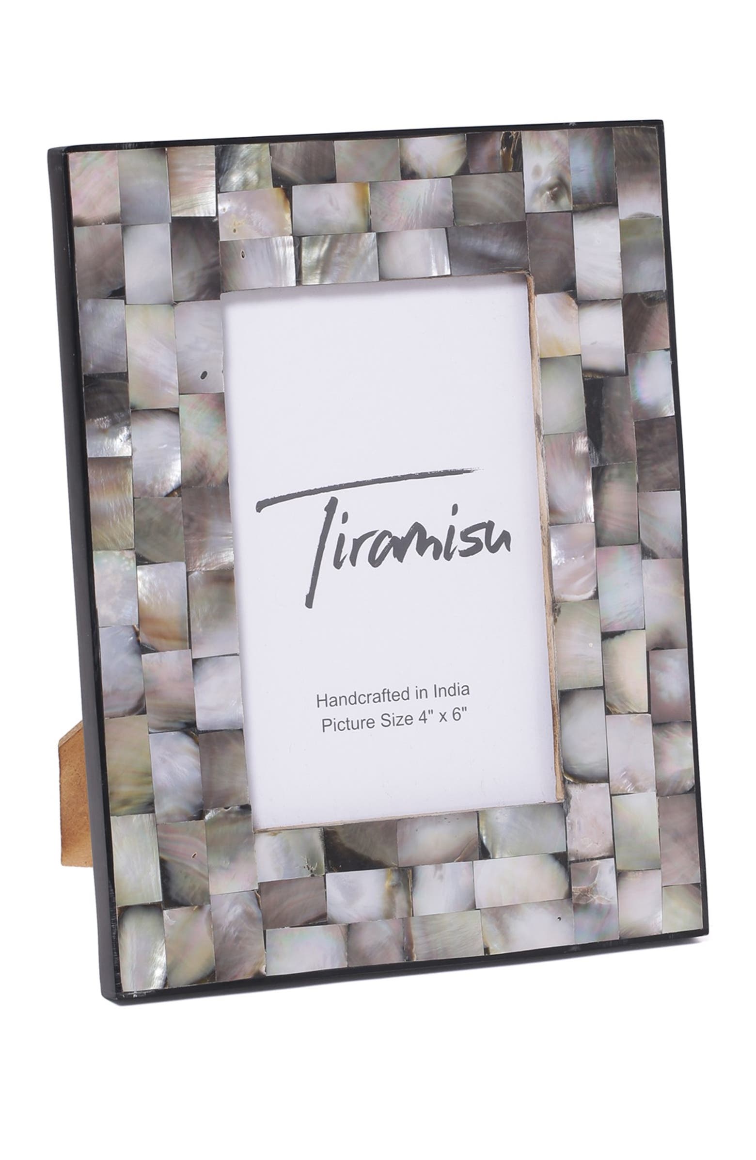 Tiramisu Mother-of-Pearl Picture Frame - Stack Bond Pattern | Nordstromrack