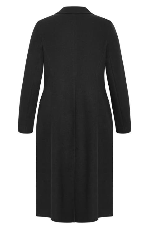 Keira Longline Melton Coat
