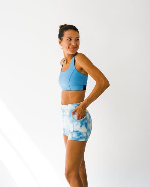 Cooldown Emmy Running Shorts In Lavender