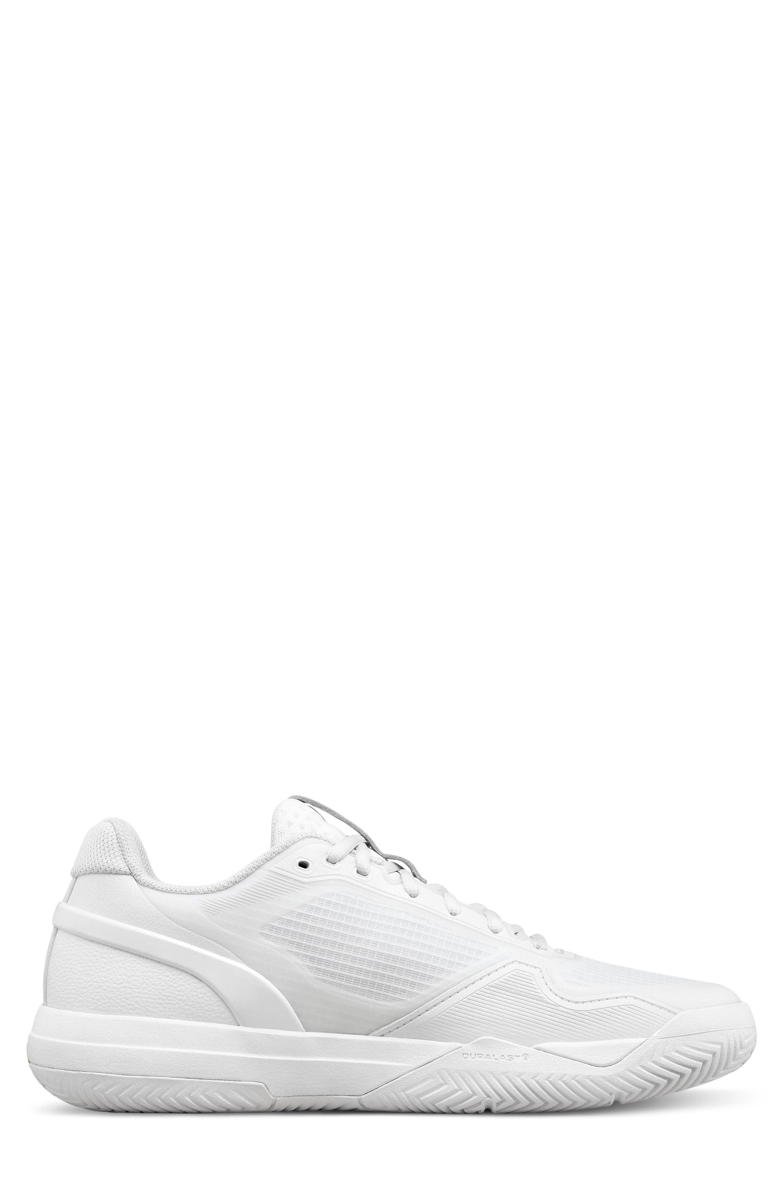 Rush Tour 5 Tennis Sneaker, Alternate, color, WHITE / WHITE / WHITE