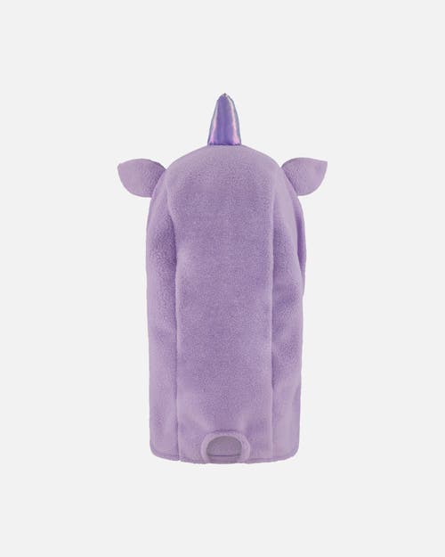 Deux Par Deux Polar Fleece Balaclava For Ski Helmet Unicorn In Purple