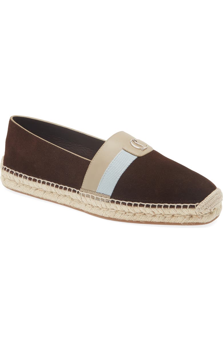 Christian Louboutin Alfarica CL Logo Espadrille, Main, color, Version Cosme