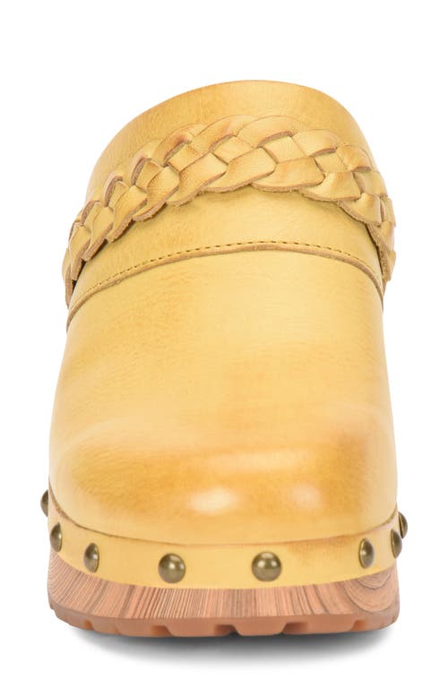 Kork-ease Tilly Clog In Yellow