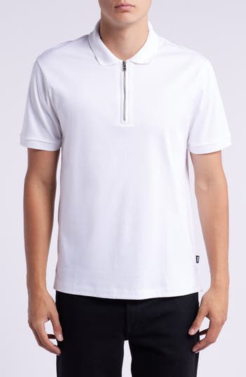 BOSS Polston Zip Polo | Nordstrom
