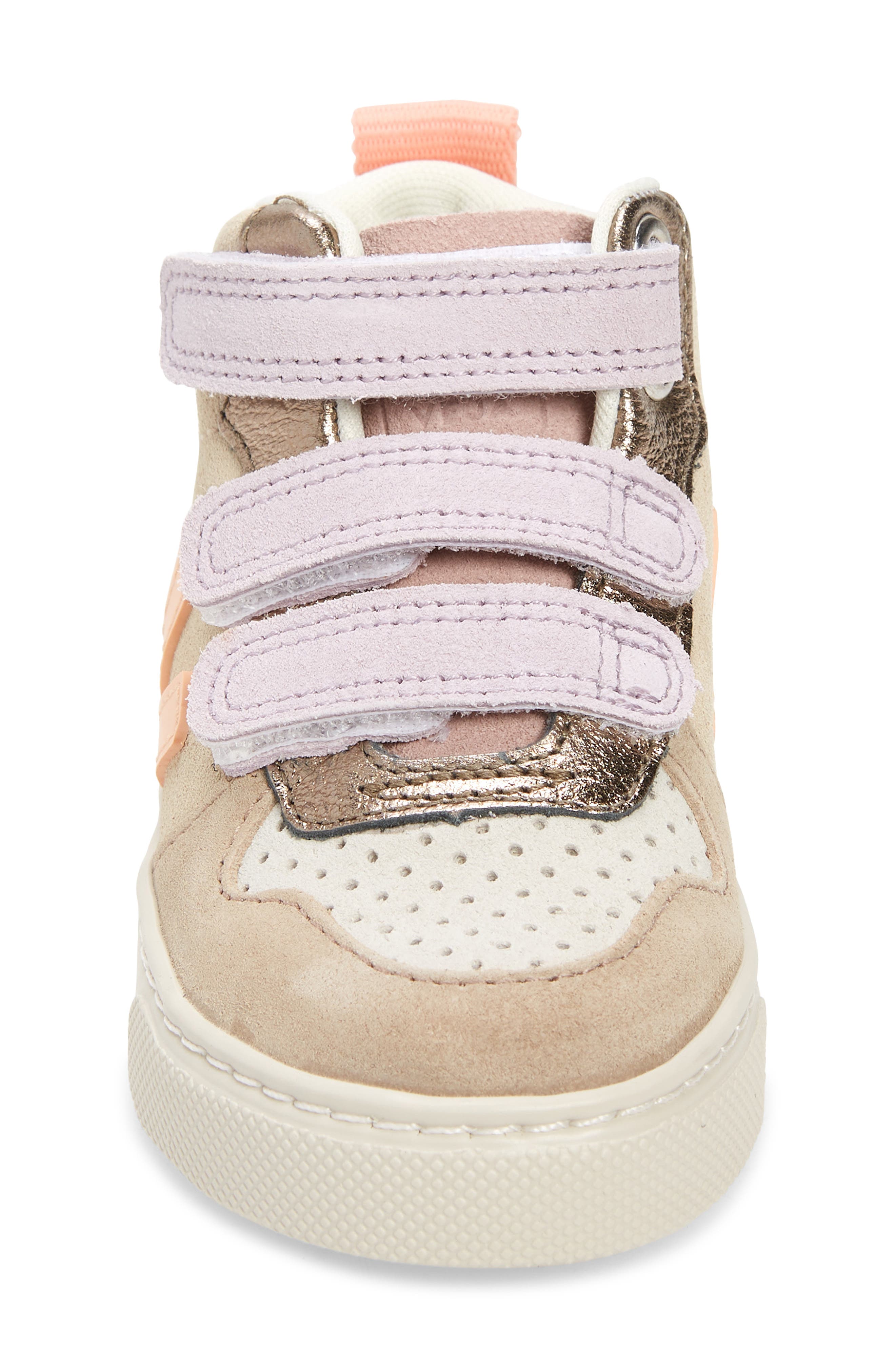 Veja Kids
 Small V-10 Sneaker, Alternate, color, Multico-Almond Peach