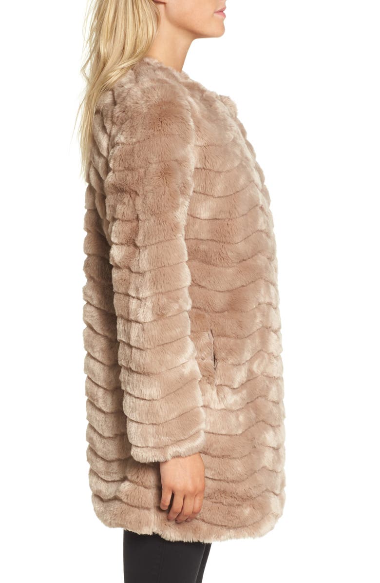 BB Dakota by Steve Madden BB Dakota McCoy Faux Fur Coat, Alternate, color, 