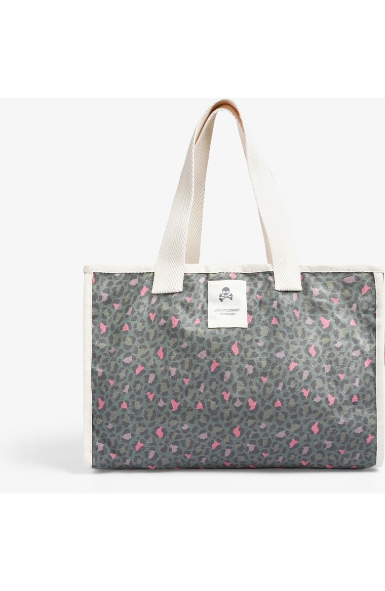 Scalpers Leo Shopper Bag Girls, Main, color, Khaki